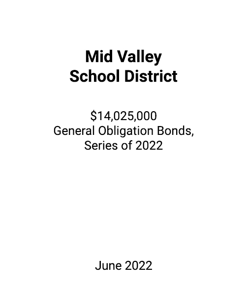 FSLPF served as financial advisor to Mid Valley School District