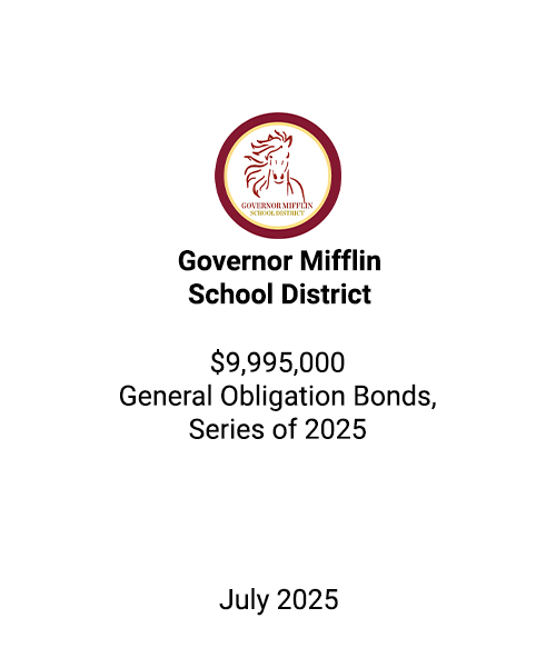 FSLPF served as financial advisor to Governor Mifflin School District