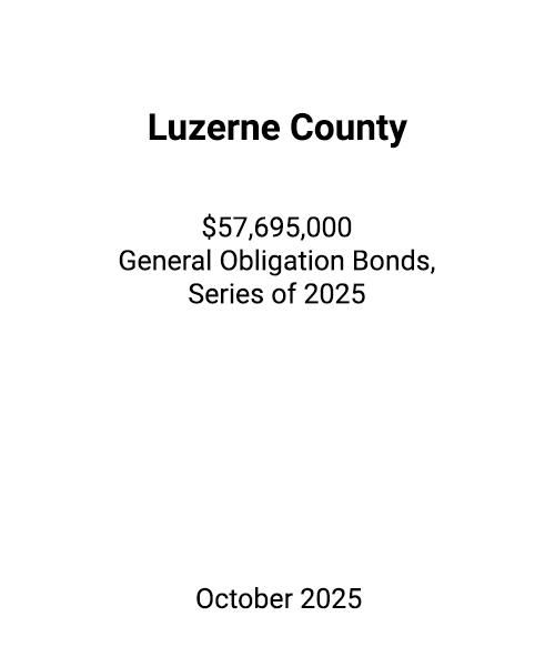 FSLPF served as financial advisor to Luzerne County