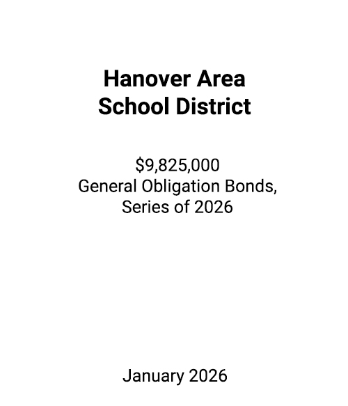 FSLPF served as financial advisor to the Hanover Area School District
