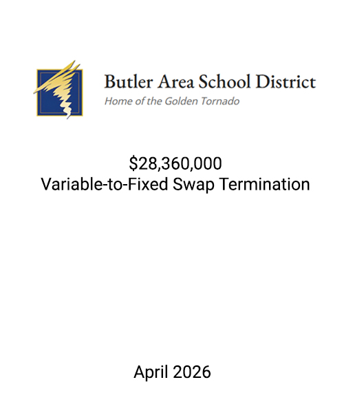 FSLPF served as swap advisor to the Bulter Area School District