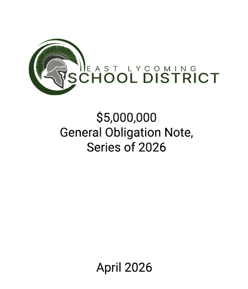 FSLPF served as financial advisor to the East Lycoming School District