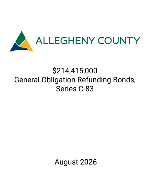 FSLPF served as financial advisor to Allegheny County