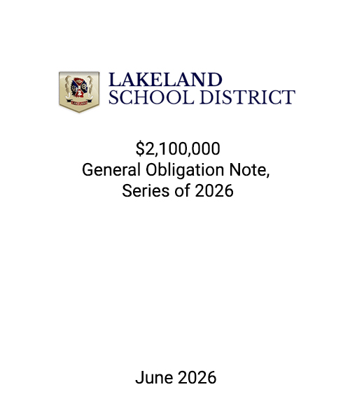 FSLPF served as financial advisor to Lakeland School District