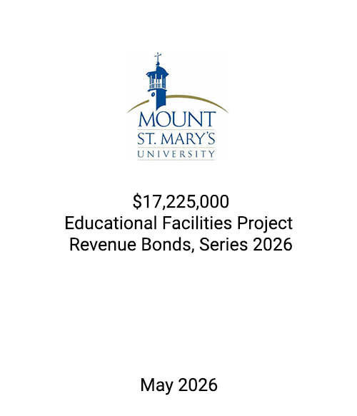FSLPF served as financial advisor to Mount Saint Mary’s University